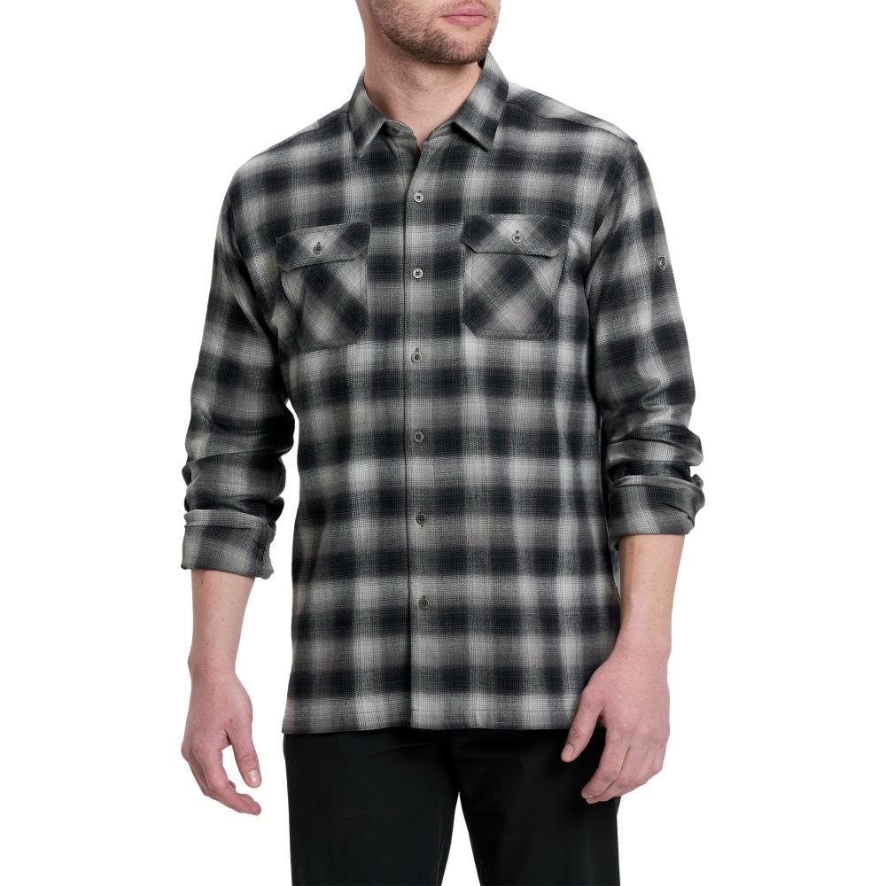 KUHL Men's Dillingr Long Sleeve Shirt IRON_IRMN