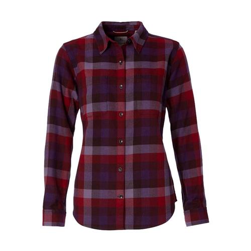 Royal Robbins Women's Lieback Flannel Long Sleeve Shirt Rhubarb_316