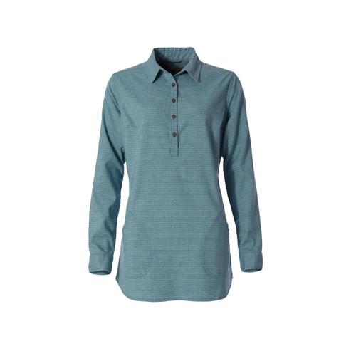 Royal Robbins Women's Hemp Blend Long Sleeve Shirt Frostblue_093