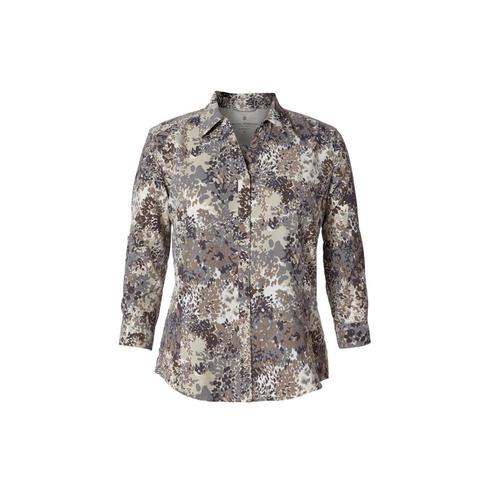 Royal Robbins Women's Expedition Print 3/4 Sleeve Shirt Falcon_423