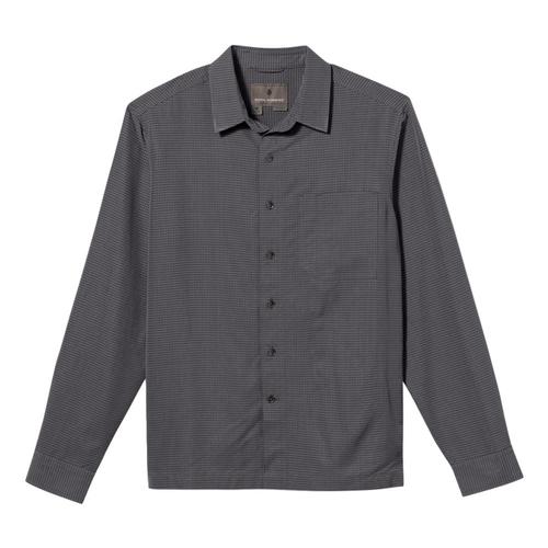 Royal Robbins Men's Desert Pucker Dry Long Sleeve Shirt Asphalt568