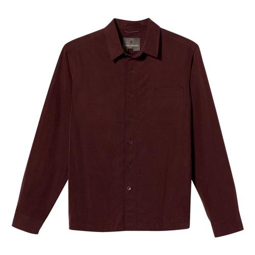 Royal Robbins Men's Desert Pucker Dry Long Sleeve Shirt Fudge_138