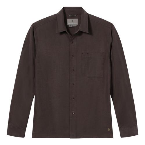 Royal Robbins Men's Desert Pucker Dry Long Sleeve Shirt Java_123
