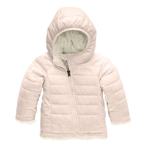 The North Face Infant Reversible Mossbud Swirl Hoodie Pnkwht_dgh