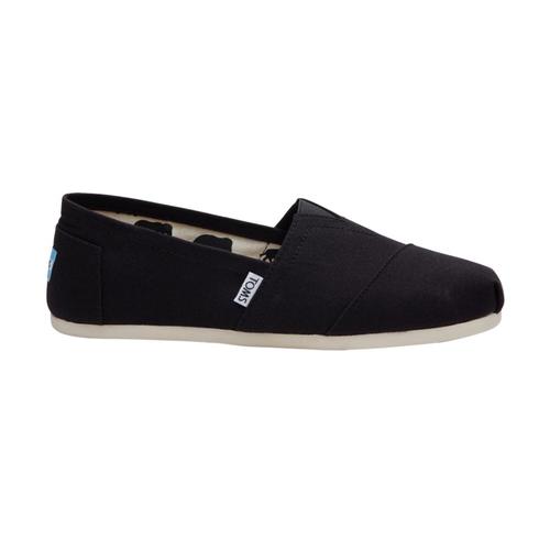 TOMS Men's Classic Canvas Shoes - Black Black