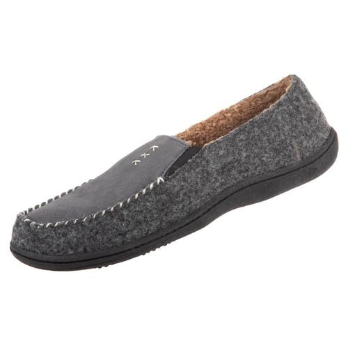 Acorn Men's Crafted Moc Slippers Ash