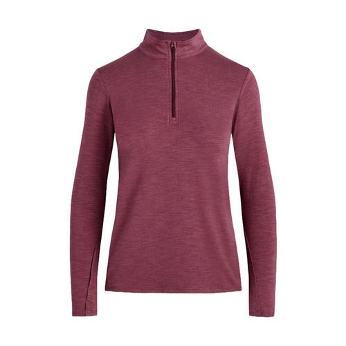 tasc Women's St. Charles 1/4 Zip Jacket Raspberry_655