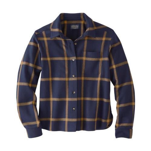 Pendleton Women's Lodge Shirt Navygold_32241