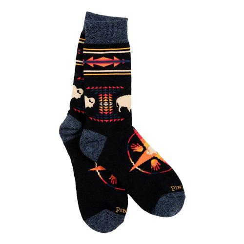 Pendleton Big Medicine Camp Socks Black