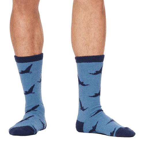 UGG Men's Clint Novelty Crew Socks Navy