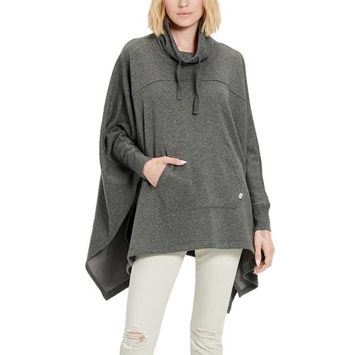 UGG Women's Charlynne Poncho Charcoalhthr