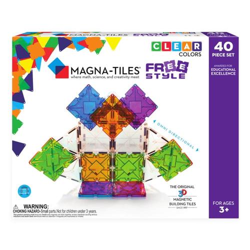 Magna-Tiles Freestyle 40-piece Set