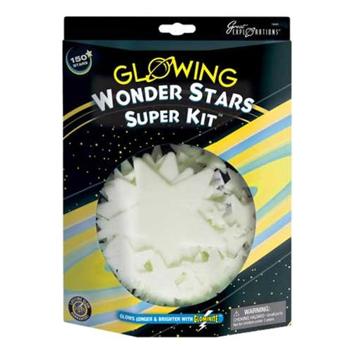 Great Explorations Glowing Wonder Stars Super Kit 
