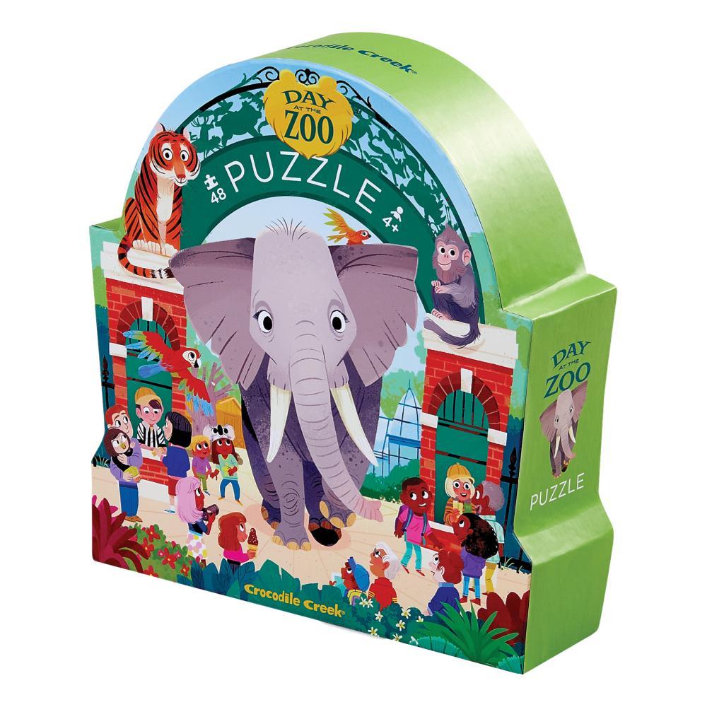  Crocodile Creek Zoo Day At The Museum 48 Piece Jigsaw Puzzle