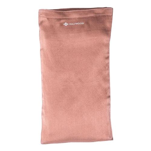 Halfmoon Silk Eye Pillow Rose.Clay_lavendar