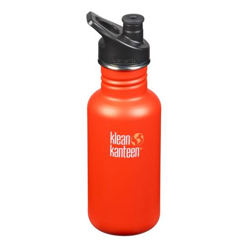Klean Kanteen Classic Bottle w/Sport Cap - 18oz Sierra_sunset