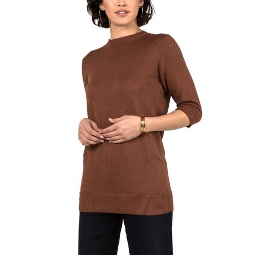 Indigenous Designs Women's Elbow Sleeve Tunic Cayenne
