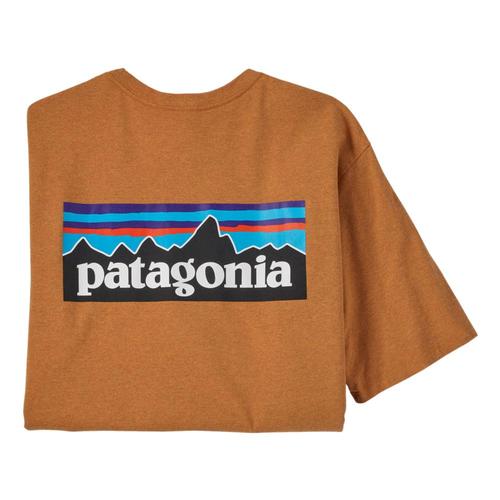 Patagonia Men's P-6 Logo Responsibili-Tee Orang_cloo