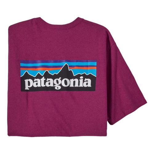 Patagonia Men's P-6 Logo Responsibili-Tee Spink_stpi
