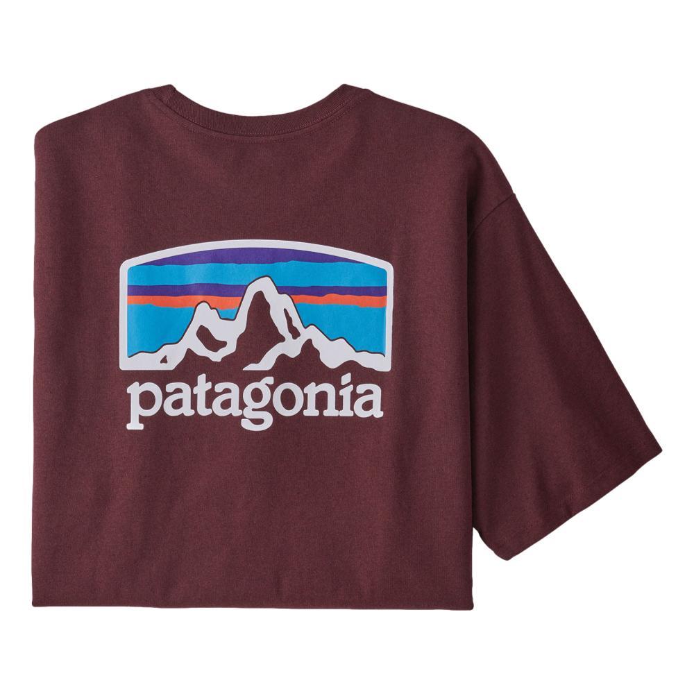 Patagonia Men's Fitz Roy Horizons Responsibili-Tee Shirt DKRUBY_DAK