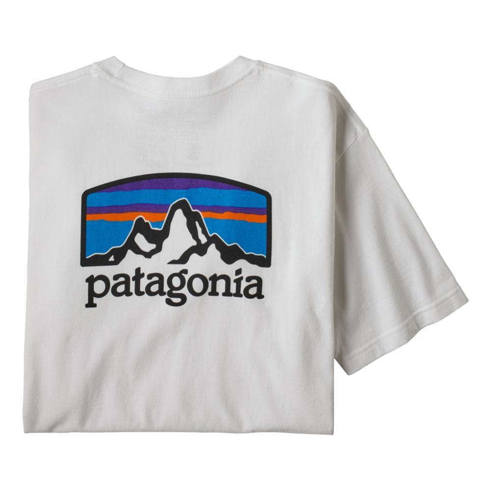 Patagonia Men's Fitz Roy Horizons Responsibili-Tee Shirt WHITE_WHI