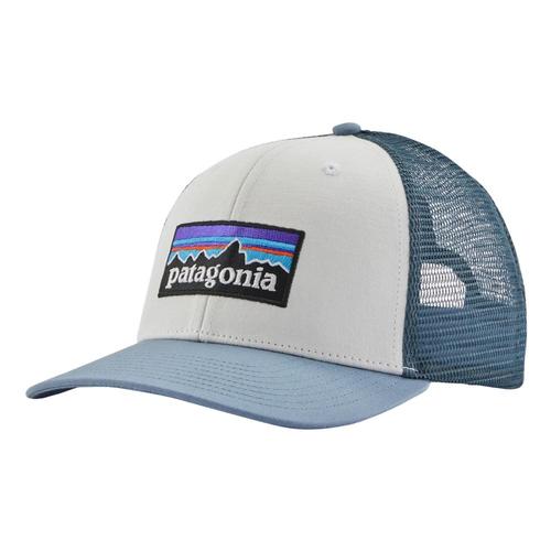 Patagonia P-6 Logo Trucker Hat Pgrey_wlgy