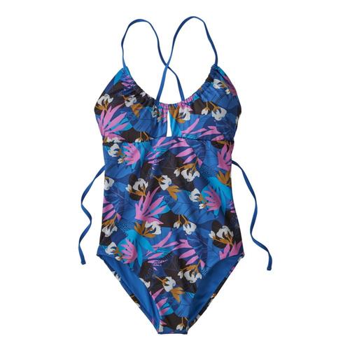 Patagonia Women's Glassy Dawn One-Piece Swimsuit Blue_tcwb