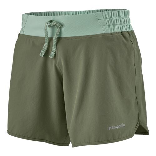 Patagonia Women's Nine Trails Shorts - 6in Green_cmpg