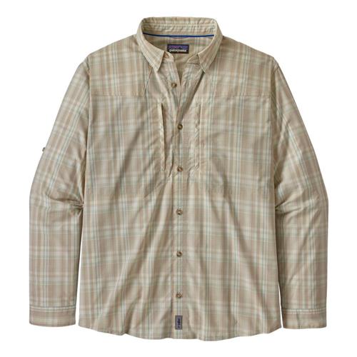 Patagonia Men's Long-Sleeved Sun Stretch Shirt Pumice_fwpu