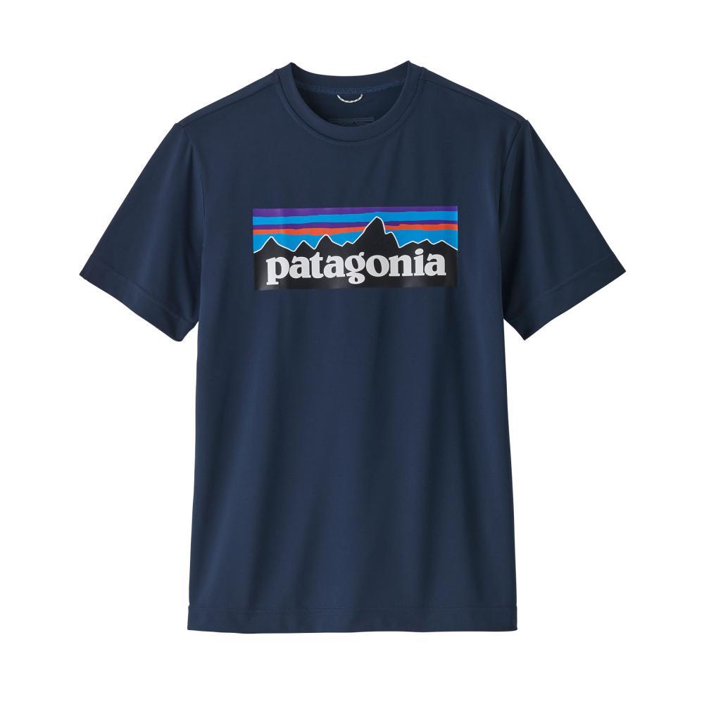 Patagonia Boys Capilene Cool Daily T-Shirt NAVY_PONN