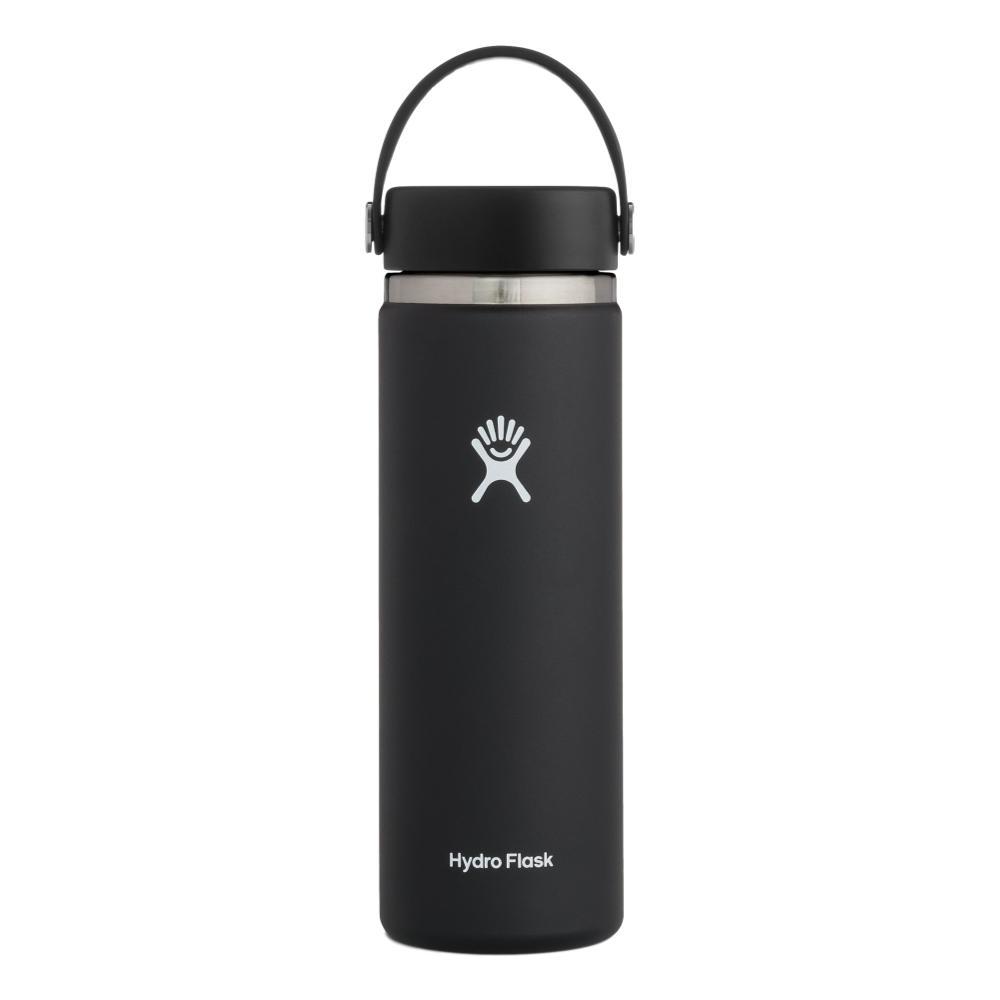Hydro Flask 20oz Wide Mouth Bottle - Flex Cap BLACK