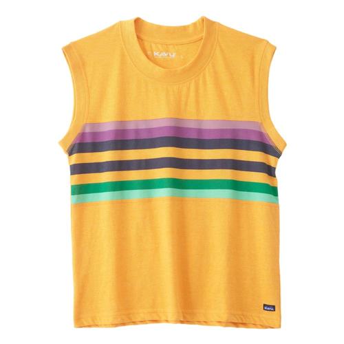 KAVU Women's Tuva Tank Sunsetgold_1112