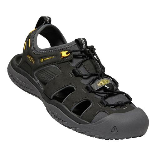 KEEN Men's SOLR Sandals Blk.Gold