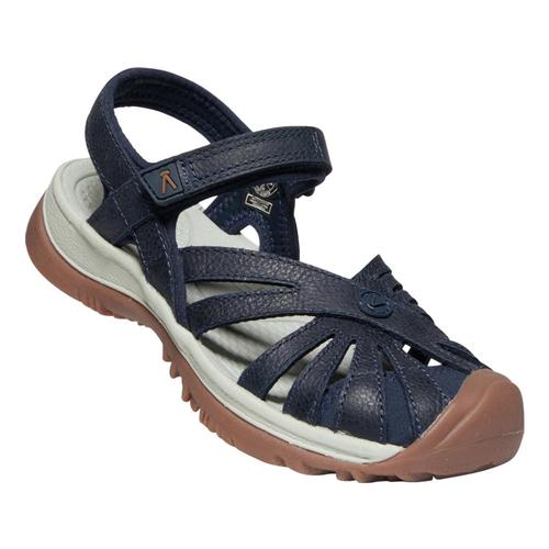 KEEN Women's Rose Leather Sandals Navy