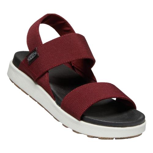 KEEN Women's Elle Backstrap Sandals Firebrick
