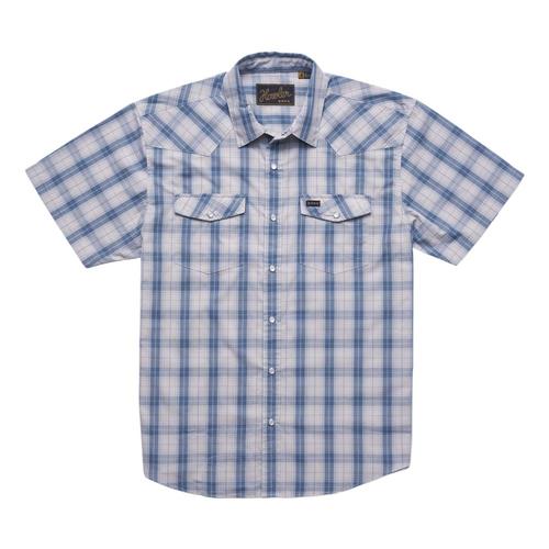 Howler Brothers Men's H Bar B Snapshirt - Brooks Plaid Nechesblu_nps
