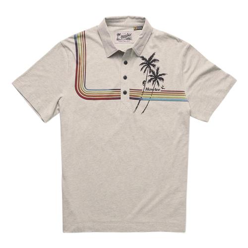 Howler Brothers Men's Rookery Polo Shirt Palmcream_lgh