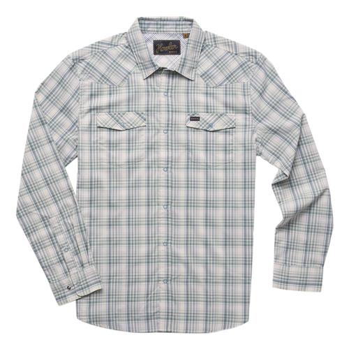 Howler Brothers Men's H Bar B Tech Longsleeve Shirt Bpgreen_bpo