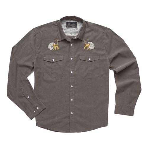 Howler Brothers Men's Gaucho Snapshirt - Pure Agave Hermit_bro