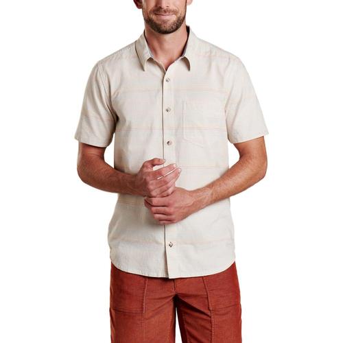 Toad&Co Men's Airlift Slim Short Sleeve Shirt Salt_199