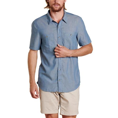 Toad&Co Men's Honcho Short Sleeve Shirt Hightide_940