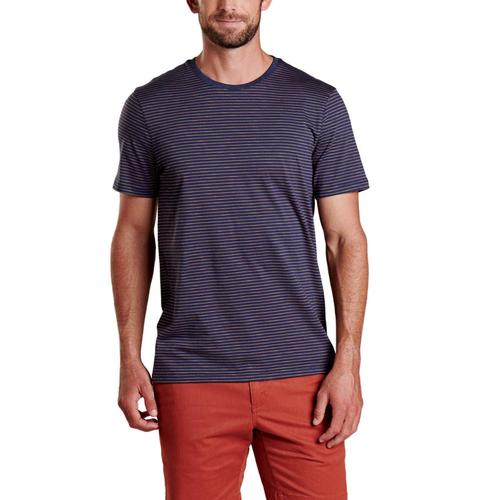 Toad&Co Men's Tempo Short Sleeve Crew Shirt Navy_408
