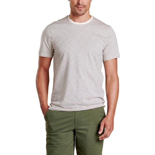 Toad&Co Men's Tempo Short Sleeve Crew Shirt Salt_050