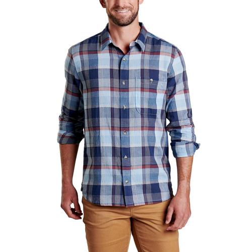 Toad&Co Men's Cuba Libre Long Sleeve Shirt Blue_961