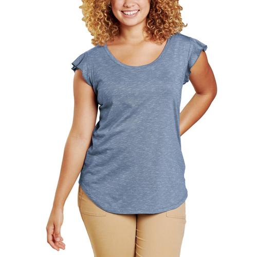 Toad&Co Women's Rufflita II Tee Hightide_940