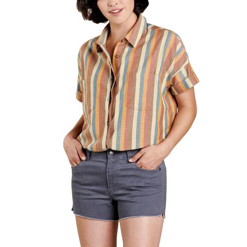 Toad&Co Women's Funday Short Sleeve Shirt Desert_250