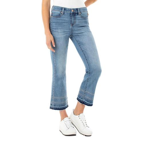 Liverpool Women's Crop Flare Jeans Laplaya_lpy