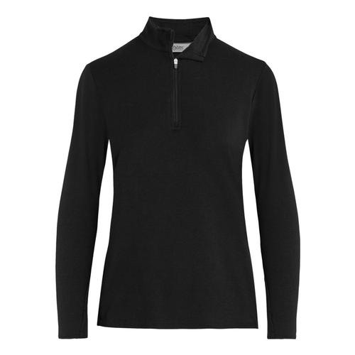 tasc Women's St. Charles 1/4 Zip Jacket Black_001