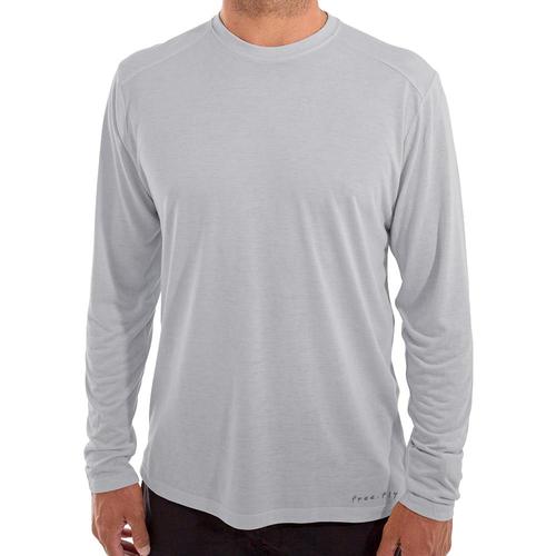 Free Fly Men's Bamboo Lightweight Long Sleeve Shirt Aspengry106