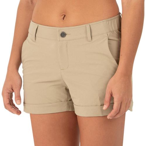 Free Fly Women's Utility Shorts Khaki_101